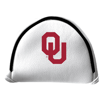 Oklahoma Sooners Putter Cover - Mallet (White)