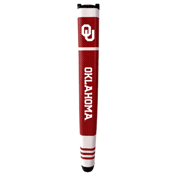 Oklahoma Sooners Putter Grip (Colored with white stripes)