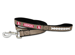 Oklahoma Sooners Reflective Football Leash - S