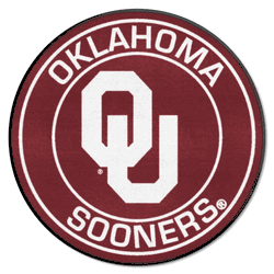 Oklahoma Sooners Roundel Rug - 27in. Diameter