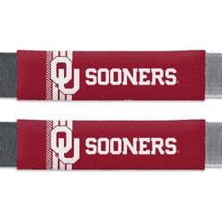 Oklahoma Sooners Seat Belt Pads Rally Design CO