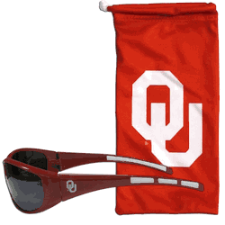 Oklahoma Sooners Sunglass and Bag Set