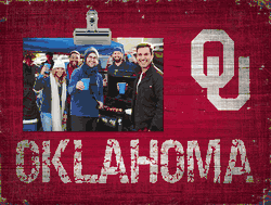 Oklahoma Sooners Team Name Clip Frame