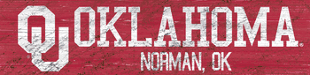Oklahoma Sooners Team Name Sign