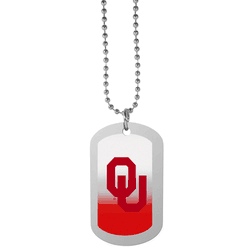 Oklahoma Sooners Team Tag Necklace