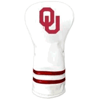Oklahoma Sooners Vintage Driver Headcover (White)