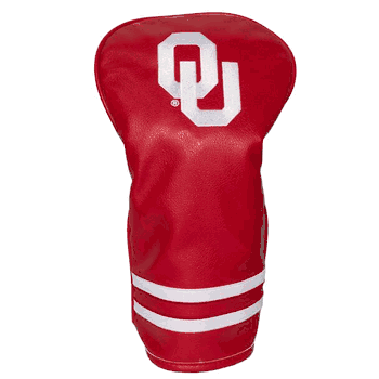 Oklahoma Sooners Vintage Golf Driver Headcover