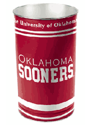Oklahoma Sooners Wastebasket 15 Inch