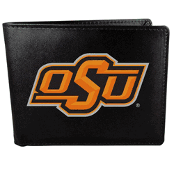 Oklahoma St. Cowboys Bi-fold Wallet Large Logo