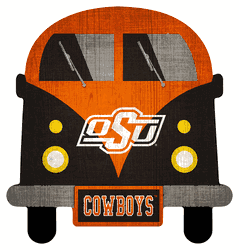 Oklahoma State Cowboys 12" Team Bus Sign