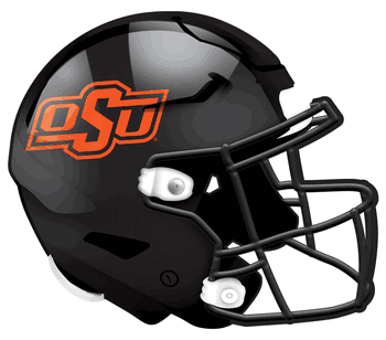 Oklahoma State Cowboys 12in Authentic Helmet Sign