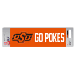 Oklahoma State Cowboys 2 Piece Team Slogan Decal Sticker Set