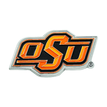 Oklahoma State Cowboys 3D Color Metal Emblem
