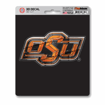 Oklahoma State Cowboys 3D Decal Sticker