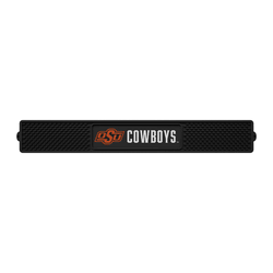 Oklahoma State Cowboys Bar Drink Mat - 3.25in. x 24in.