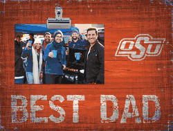 Oklahoma State Cowboys Best Dad Clip Frame
