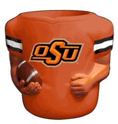 Oklahoma State Cowboys Can Cooler Jersey Style CO