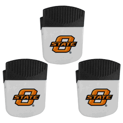 Oklahoma State Cowboys Chip Clip Magnets, 3pk