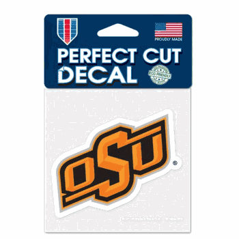 Oklahoma State Cowboys Decal 4x4 Perfect Cut Color