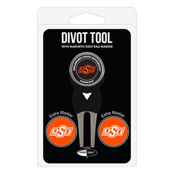 Oklahoma State Cowboys Divot Tool Pack - Signature tool w/ 3 markers