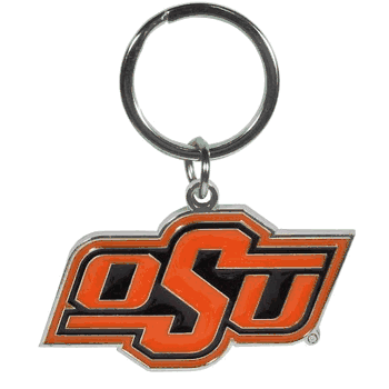 Oklahoma State Cowboys Enameled Key Chain
