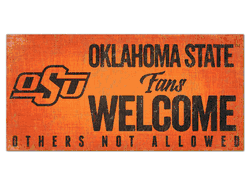 Oklahoma State Cowboys Fans Welcome Sign