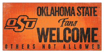 Oklahoma State Cowboys Fans Welcome Sign