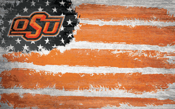 Oklahoma State Cowboys Flag 11x19