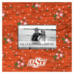 Oklahoma State Cowboys Floral 10x10 Frame