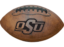 Oklahoma State Cowboys Football - Vintage Throwback - 9 Inches