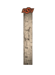 Oklahoma State Cowboys Growth Chart Sign 6x36