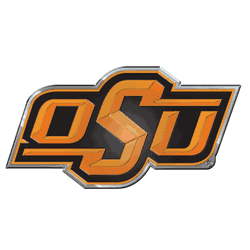 Oklahoma State Cowboys Heavy Duty Aluminum Embossed Color Emblem