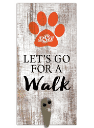 Oklahoma State Cowboys Leash Holder 6x12 Sign