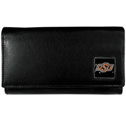 Oklahoma State Cowboys Leather Women's Wallet