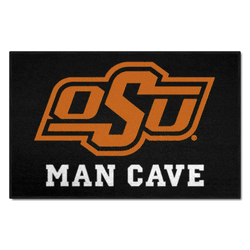 Oklahoma State Cowboys Man Cave Starter Mat Accent Rug - 19in. x 30in.