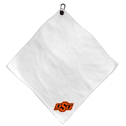 Oklahoma State Cowboys Microfiber Small Towel - 15" x 15" (White)