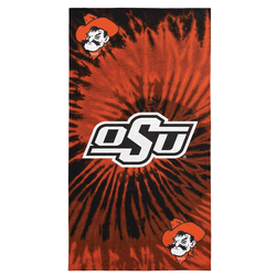 Oklahoma State Cowboys NCAA Psychedelic Beach Towel 30 x 60 inches