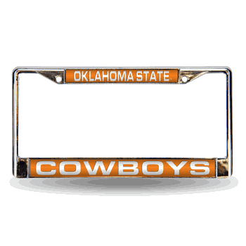 Oklahoma State Cowboys Orange Lsr Chrome Frame