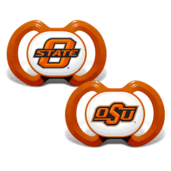 Oklahoma State Cowboys Pacifier 2-Pack