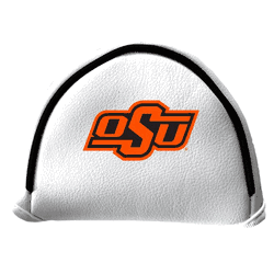 Oklahoma State Cowboys Putter Cover - Mallet (White)
