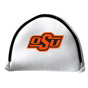 Oklahoma State Cowboys Putter Cover - Mallet (White)