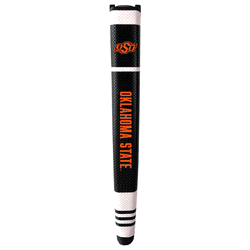 Oklahoma State Cowboys Putter Grip (Colored with white stripes)