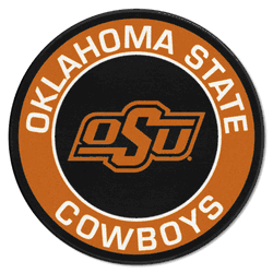 Oklahoma State Cowboys Roundel Rug - 27in. Diameter
