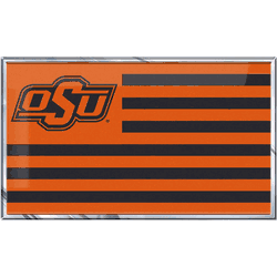 Oklahoma State Cowboys State Flag Aluminum Embossed Emblem