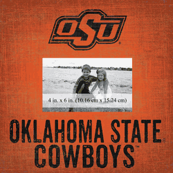 Oklahoma State Cowboys Team Name 10"x10" Picture Frame