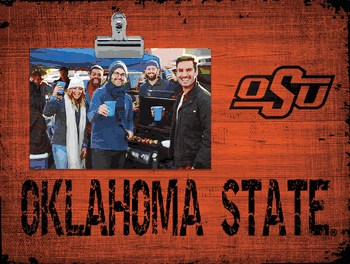 Oklahoma State Cowboys Team Name Clip Frame