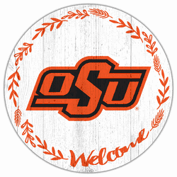 Oklahoma State Cowboys Welcome 12in Circle