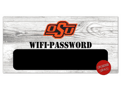 Oklahoma State Cowboys Wifi Password 6x12 Sign