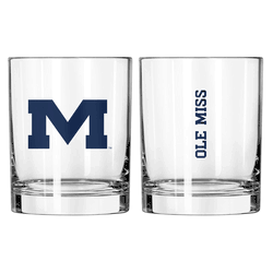 Ole Miss 14oz Gameday Rocks Glass
