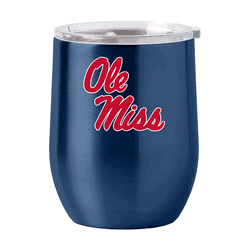 Ole Miss 16oz Flipside Stainless Curved Beverage